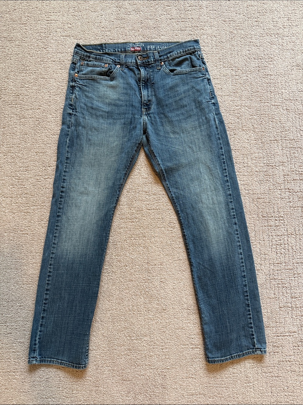 Levi's Denizen Slim Straight Jeans - 34 x 32